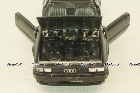 Audi Quattro (B2) 1980, black, Conrad 1:43