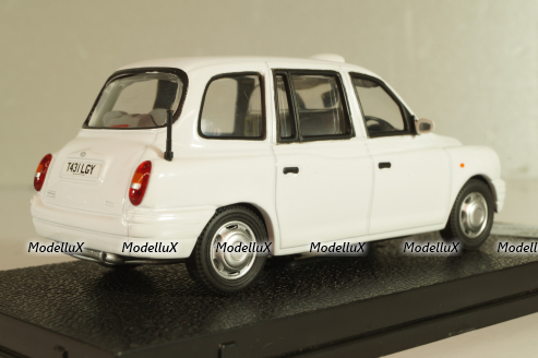 Austin TX1 London Taxi Cab 1998 white, 10207, Vitesse 1:43