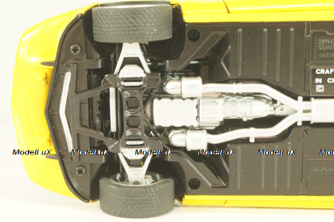 Chevrolet Corvette (C4) ZR-1 1995, yellow, Danbury Mint 1:24