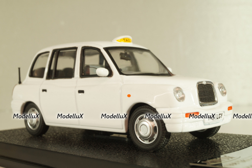 Austin TX1 London Taxi Cab 1998 white, 10207, Vitesse 1:43