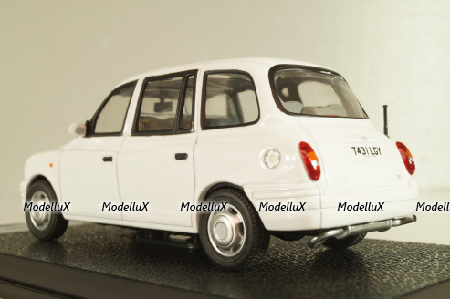 Austin TX1 London Taxi Cab 1998 white, 10207, Vitesse 1:43