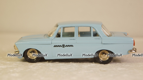 Москвич-412, такси, А2 Март 1984г. Тантал/Радон 1:43