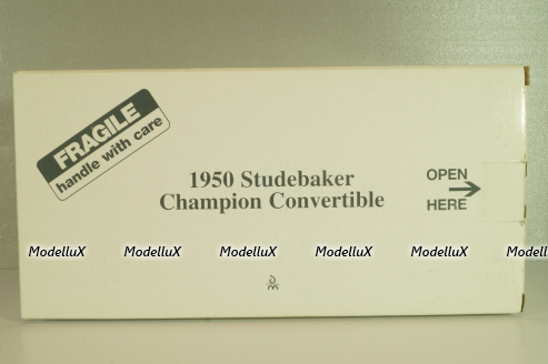 Studebaker Champion Convertible 1950, grey, 119510, Danbury Mint, 1:24