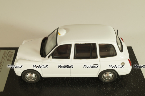 Austin TX1 London Taxi Cab 1998 white, 10207, Vitesse 1:43
