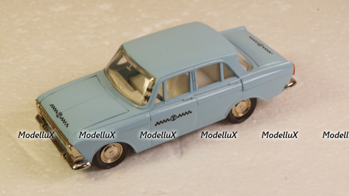 Москвич-412, такси, А2 Март 1984г. Тантал/Радон 1:43