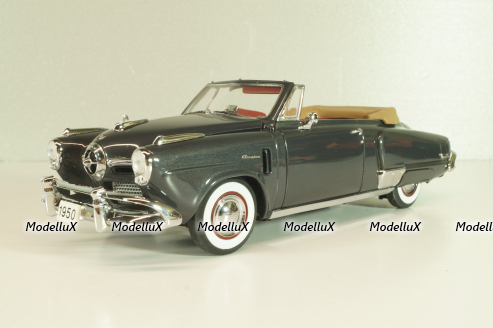 Studebaker Champion Convertible 1950, grey, 119510, Danbury Mint, 1:24