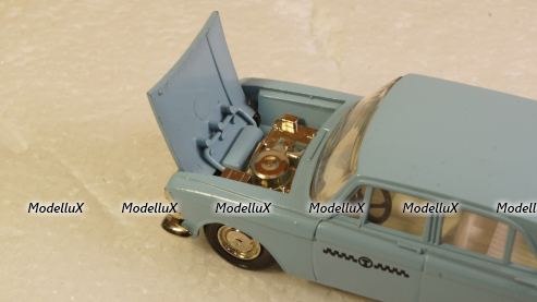 Москвич-412, такси, А2 Март 1984г. Тантал/Радон 1:43