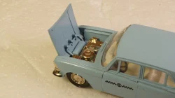Москвич-412, такси, А2 Март 1984г. Тантал/Радон 1:43