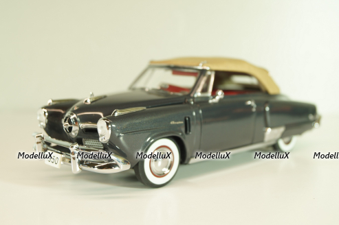 Studebaker Champion Convertible 1950, grey, 119510, Danbury Mint, 1:24