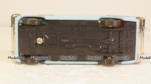 Москвич-412, такси, А2 Март 1984г. Тантал/Радон 1:43