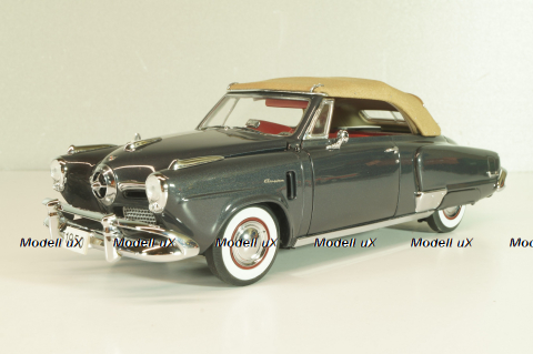 Studebaker Champion Convertible 1950, grey, 119510, Danbury Mint, 1:24