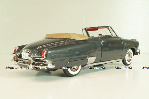 Studebaker Champion Convertible 1950, grey, 119510, Danbury Mint, 1:24