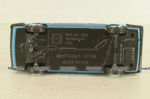 Audi Coupe (B2) GT 5S 1980, blue, Conrad 1:43