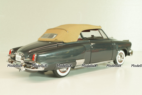Studebaker Champion Convertible 1950, grey, 119510, Danbury Mint, 1:24