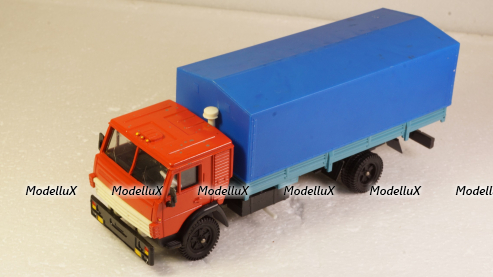 Камаз 5325 бортовой с тентом, Арек 1:43 