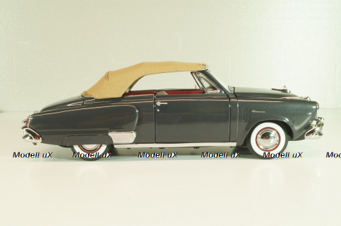 Studebaker Champion Convertible 1950, grey, 119510, Danbury Mint, 1:24