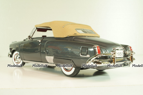 Studebaker Champion Convertible 1950, grey, 119510, Danbury Mint, 1:24
