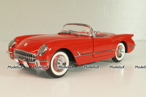 Chevrolet Corvette Convertible (C1) 1954, red, B11WN71 1, Franklin Mint 1:24