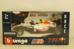 Red Bull F1 RB16B HONDA RA620H TEAM RED BULL RACING, BU38055-38155VT-WHITE, Bburago 1:43
