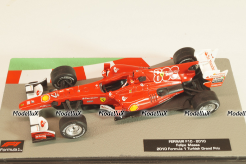 Ferrari F10 #7, Turkish GP 2010, F.Massa, Altaya 1:43 Уценка!