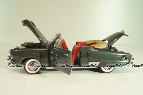 Studebaker Champion Convertible 1950, grey, 119510, Danbury Mint, 1:24