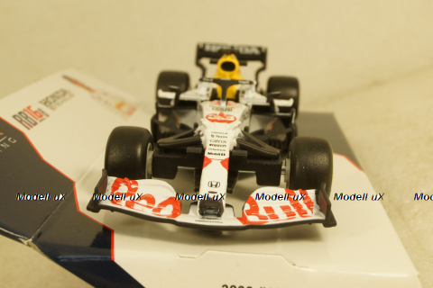 Red Bull F1 RB16B HONDA RA620H TEAM RED BULL RACING, BU38055-38155VT-WHITE, Bburago 1:43