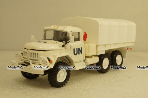 Зил-131 ООН, белый, Элекон 1:43