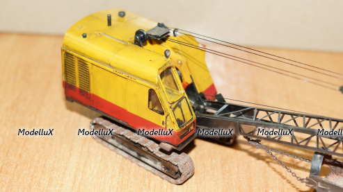 Э-652Б с оборудованием драглайн 1960, ТРЭКС 1:43
