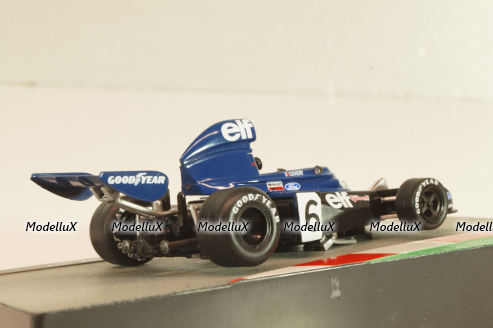 Tyrrell 006 #6 F.Cevert 1973, Formula 1, F1,blue, Ataya 1:43 Уценка!