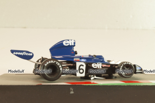 Tyrrell 006 #6 F.Cevert 1973, Formula 1, F1,blue, Ataya 1:43 Уценка!