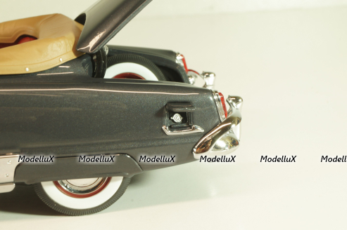 Studebaker Champion Convertible 1950, grey, 119510, Danbury Mint, 1:24