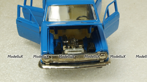 Газ-2402, А13, синий, Тантал/Радон 1:43