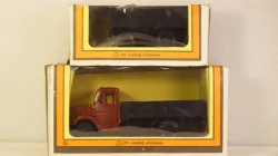 Зил-4331 бортовой с прицепом красный/черный, з-д Вега 1:43