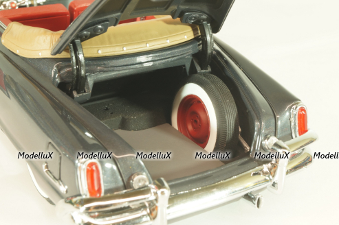 Studebaker Champion Convertible 1950, grey, 119510, Danbury Mint, 1:24