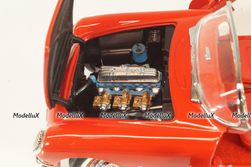 Chevrolet Corvette Convertible (C1) 1954, red, B11WN71 1, Franklin Mint 1:24