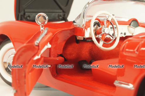 Chevrolet Corvette Convertible (C1) 1954, red, B11WN71 1, Franklin Mint 1:24