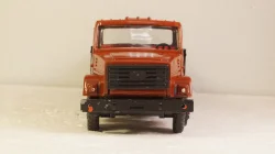 Зил-4331 бортовой с прицепом красный/черный, з-д Вега 1:43
