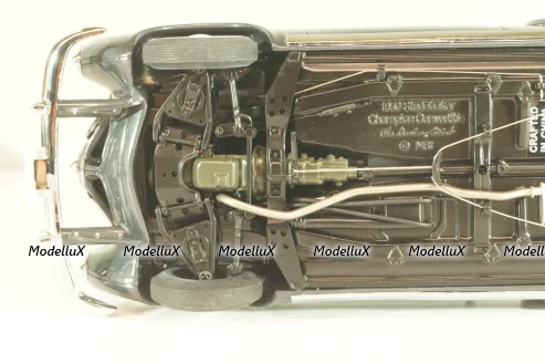 Studebaker Champion Convertible 1950, grey, 119510, Danbury Mint, 1:24
