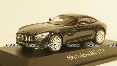 Mercedes AMG GT S (C190) metallic-black, Norev 1:43
