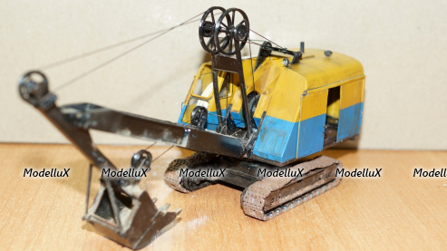 Экскаватор Э-652Б 1960, ТРЭКС 1:43