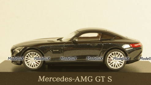 Mercedes AMG GT S (C190) metallic-black, Norev 1:43