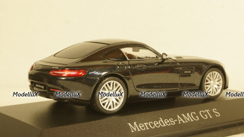 Mercedes AMG GT S (C190) metallic-black, Norev 1:43