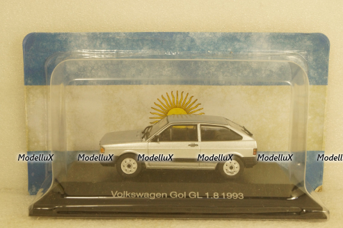 Volksvagen Gol 1.8 GL silver 1993, Altaya 1:43