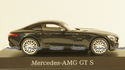 Mercedes AMG GT S (C190) metallic-black, Norev 1:43