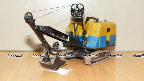 Экскаватор Э-652Б 1960, ТРЭКС 1:43