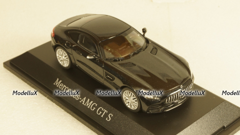 Mercedes AMG GT S (C190) metallic-black, Norev 1:43