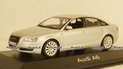 Audi A6 (C6) Limousine 2005, silver, Minichamps 1:43, УЦЕНКА!