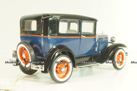 Ford Model A Tudor 1930, blue, Franklin Mint 1:24