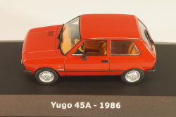 Yugo 45A 1986, red, Altaya 1:43 Уценка!