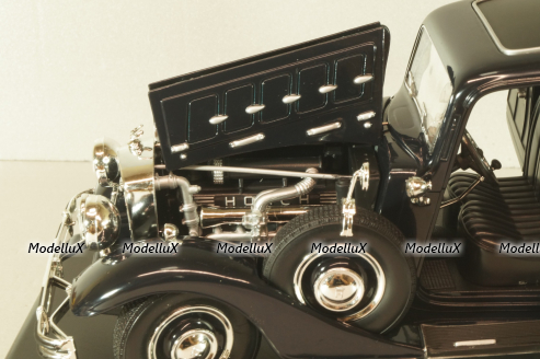 Horch 851 Pullman 1935, black, 32109, Ricko 1:18